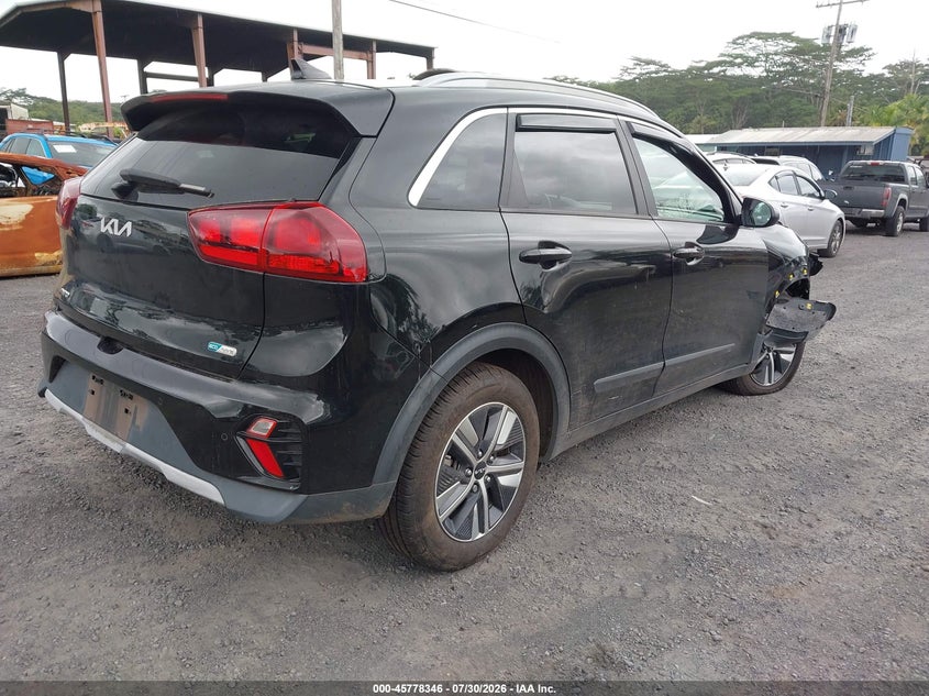 Vin: kndcb3lc6n5549744, lot: 46277126, kia niro lxs se 20224