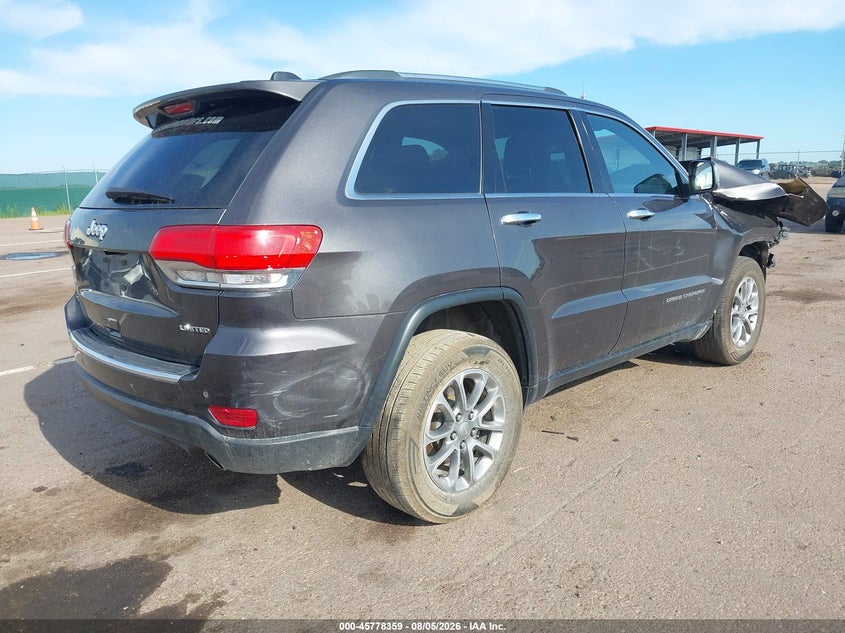 Vin: 1c4rjfbgxfc157592, lot: 46277139, jeep grand cherokee limited 20154