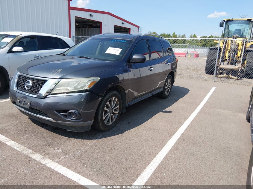 2014 Nissan Pathfinder, Обычный износ, IAAI, VIN 5N1AR2MM4EC695524 — фото 2