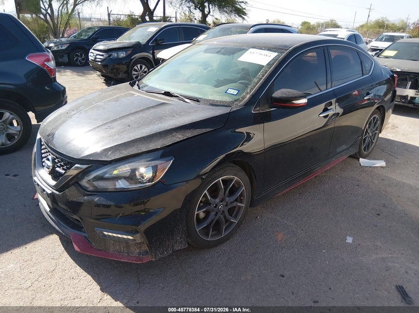 Vin: 3n1cb7ap8hy297311, lot: 46277165, nissan sentra nismo 20172