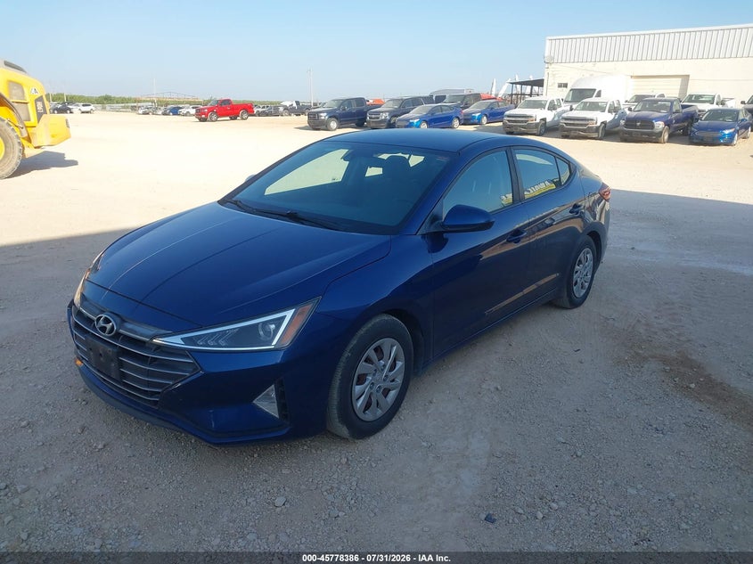 2020 Hyundai Elantra Se, Обычный износ, IAAI, VIN 5NPD74LF8LH600647 — фото 2