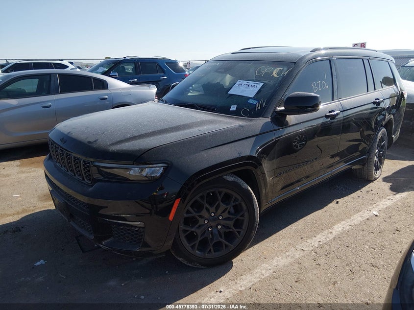 2025 JEEP GRAND CHEROKEE L auction photo 2