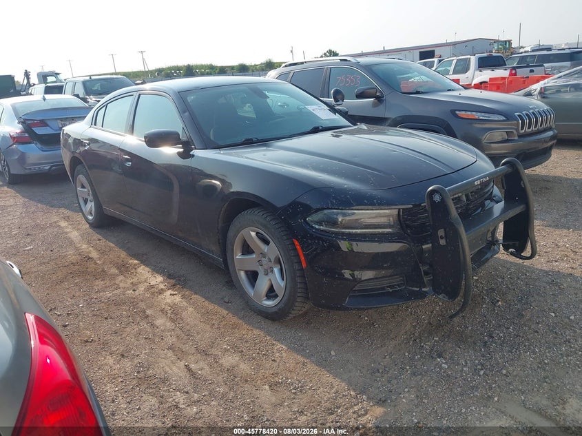 Vin: 2c3cdxat8kh653357, lot: 46277200, dodge charger police rwd 2019 img_1