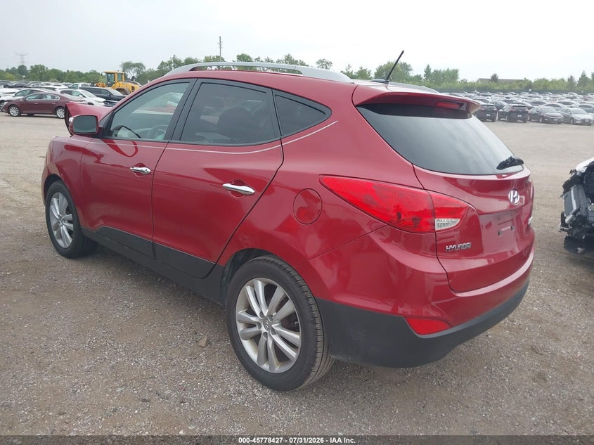 Vin: km8ju3ac0du547685, lot: 46277206, hyundai tucson limited 20133