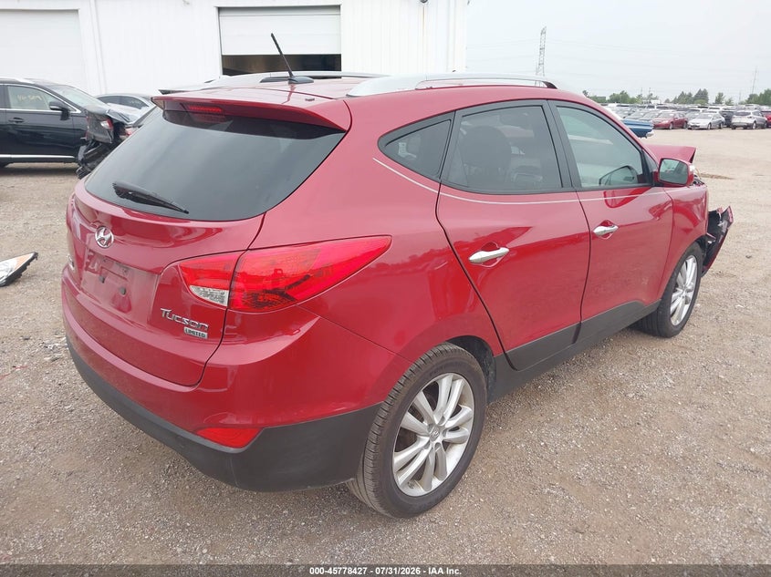 Vin: km8ju3ac0du547685, lot: 46277206, hyundai tucson limited 20134