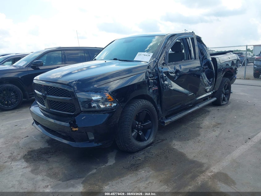 Vin: 1c6rr7kt7ns153376, lot: 46277207, ram 1500 classic express  4x4 5'7 box 20222