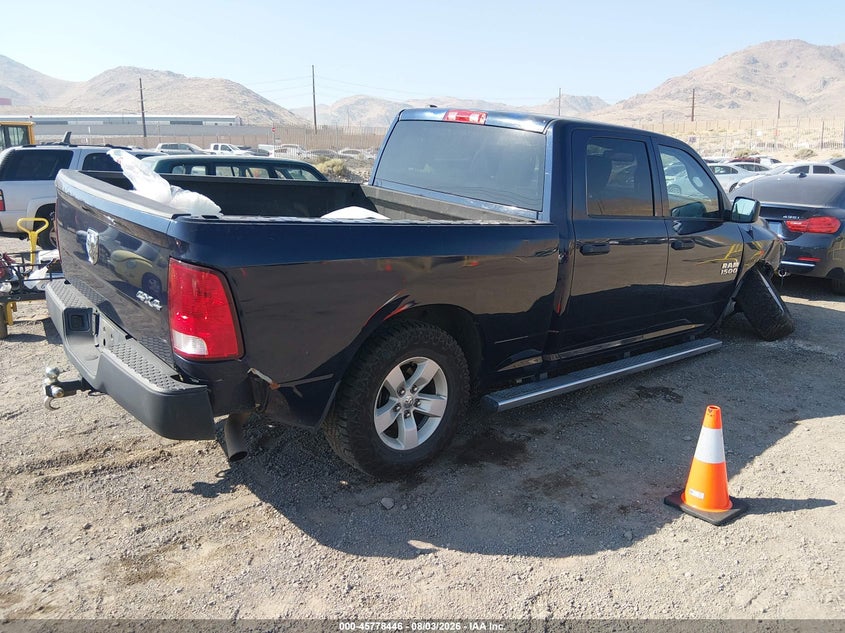 Vin: 1c6rr7st5gs158241, lot: 46277226, ram 1500 tradesman 20164