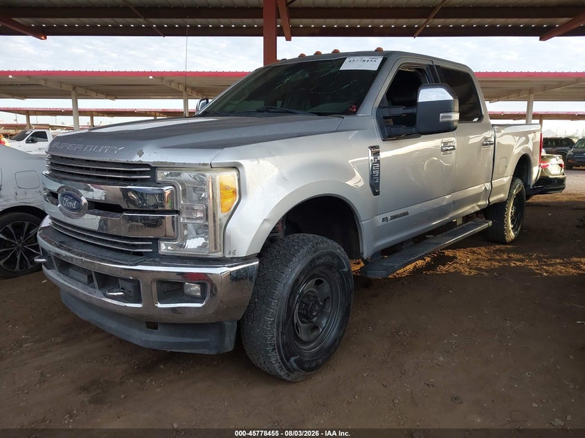 Vin: 1ft7w2bt2hee45502, lot: 46277235, ford f-250 lariat 20172