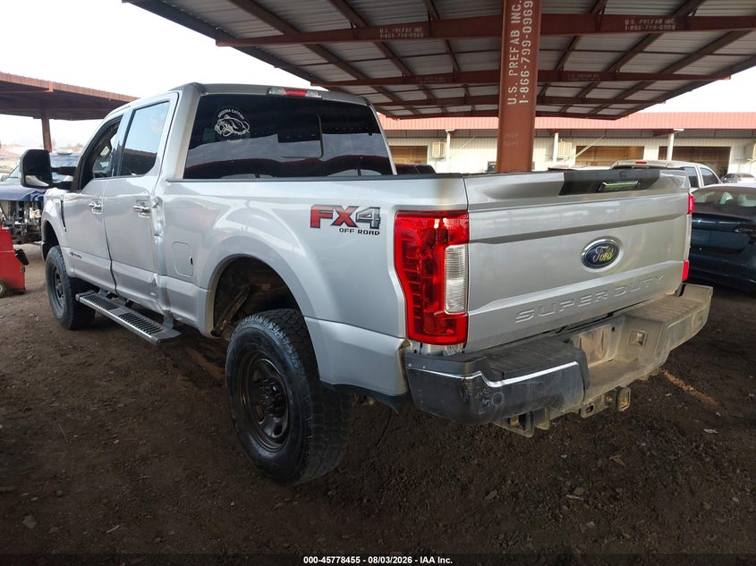 Vin: 1ft7w2bt2hee45502, lot: 46277235, ford f-250 lariat 20173