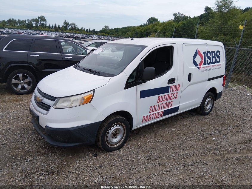 Vin: 3n63m0yn7fk714014, lot: 46277252, chevrolet city express 1ls 20152