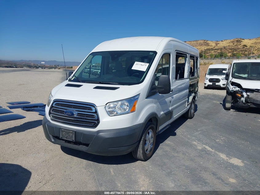 Vin: 1fbax2cg8jkb04265, lot: 46277255, ford transit-350 xlt 20182