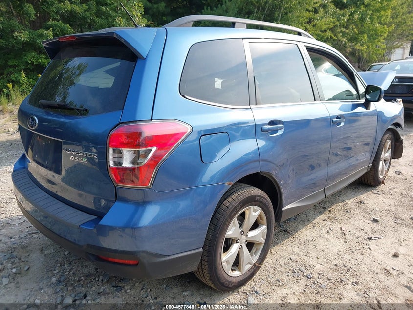 2015 SUBARU FORESTER auction photo 4