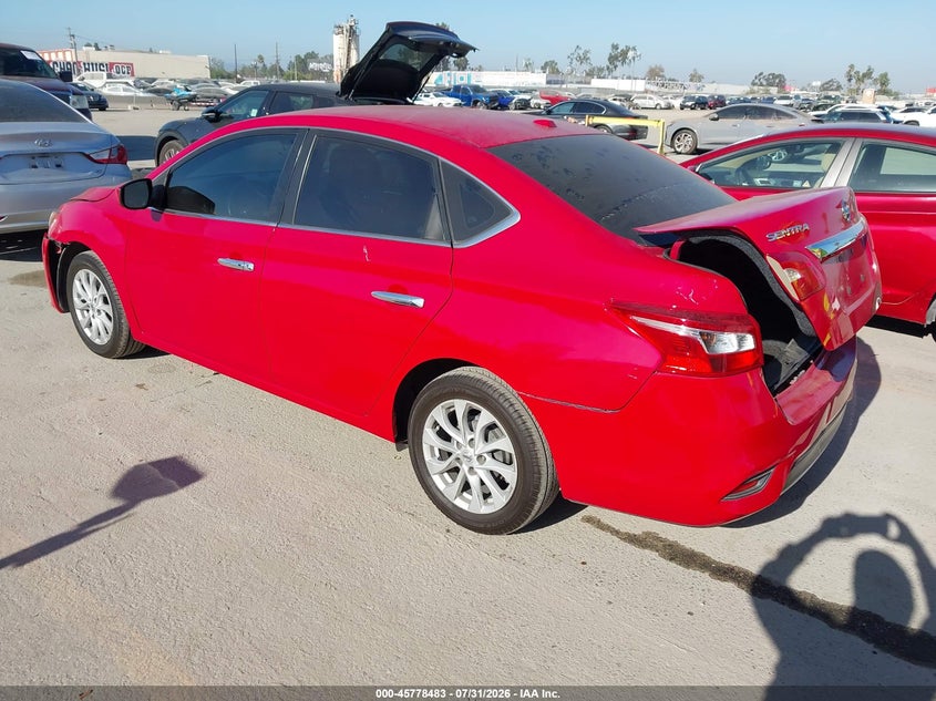Vin: 3n1ab7apxkl611424, lot: 46277263, nissan sentra sv 20193