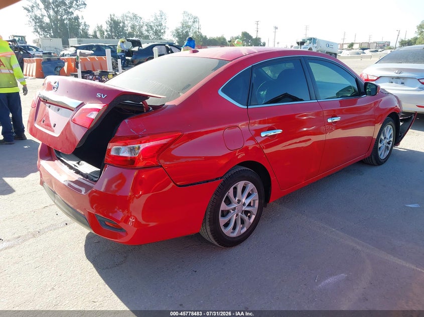Vin: 3n1ab7apxkl611424, lot: 46277263, nissan sentra sv 20194