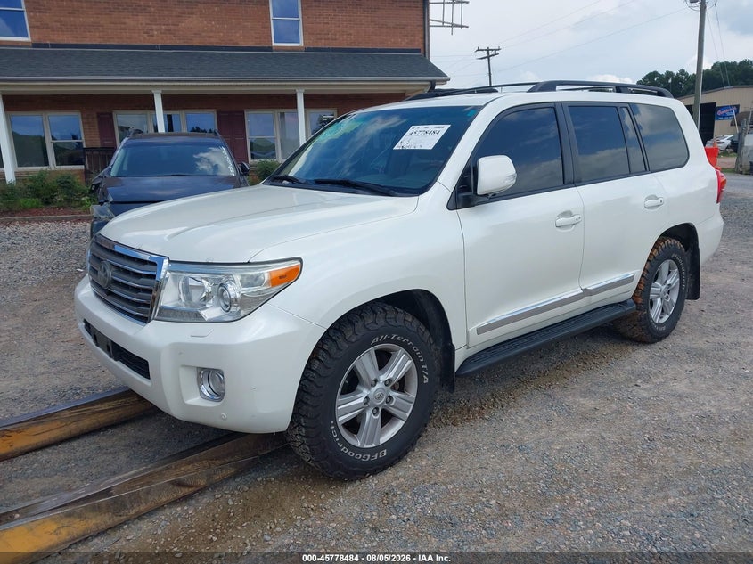 Vin: jtmhy7aj8d4014111, lot: 46277264, toyota land cruiser v8 20132