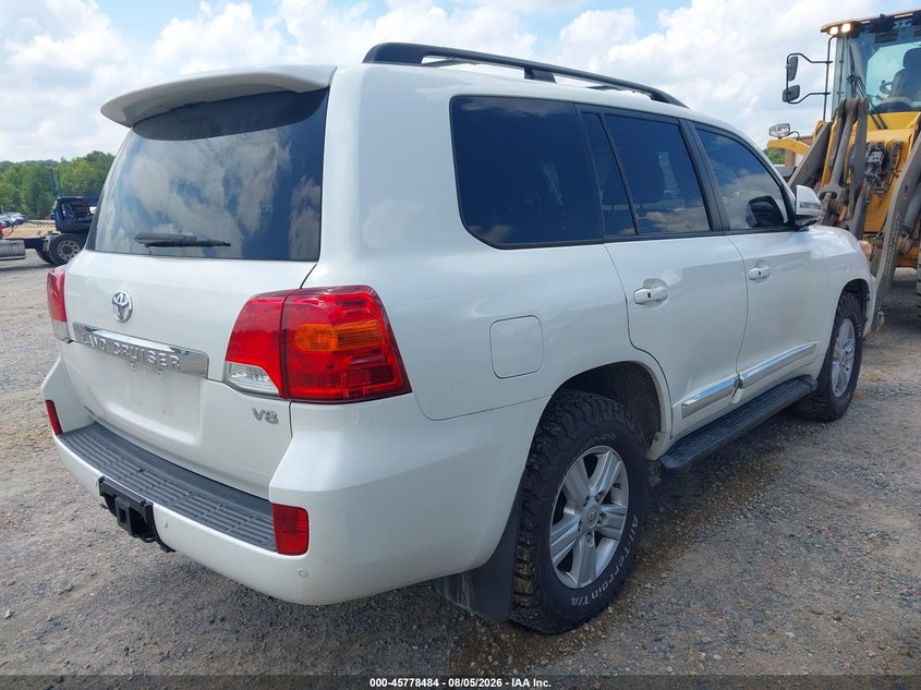 Vin: jtmhy7aj8d4014111, lot: 46277264, toyota land cruiser v8 20134