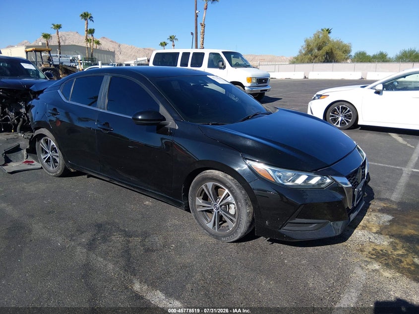 2021 NISSAN SENTRA auction photo 1
