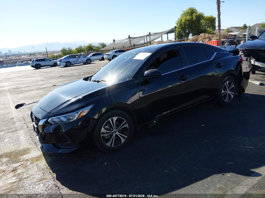 2021 NISSAN SENTRA auction photo 2