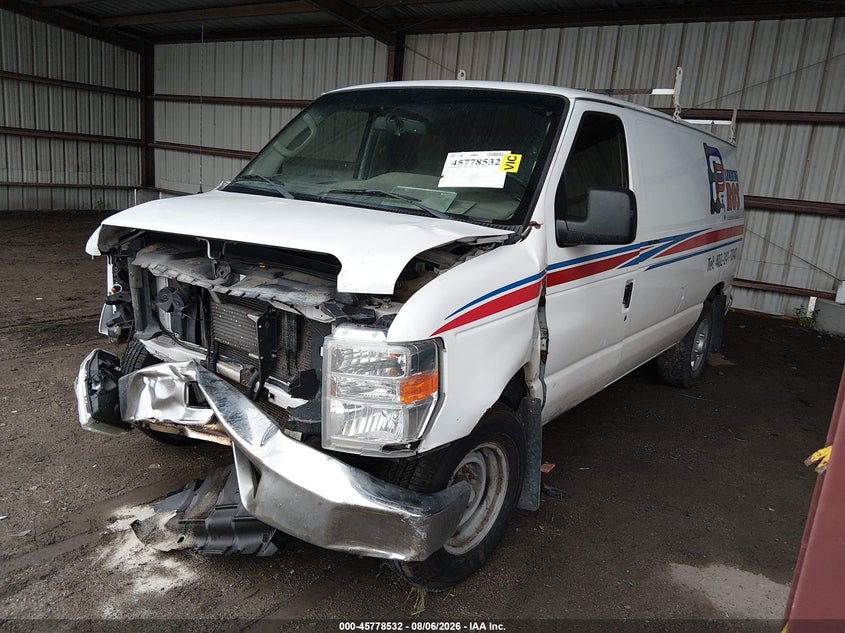 Vin: 1ftne2el8eda25234, lot: 46277312, ford e-250 commercial 20142