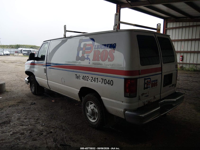 Vin: 1ftne2el8eda25234, lot: 46277312, ford e-250 commercial 20143