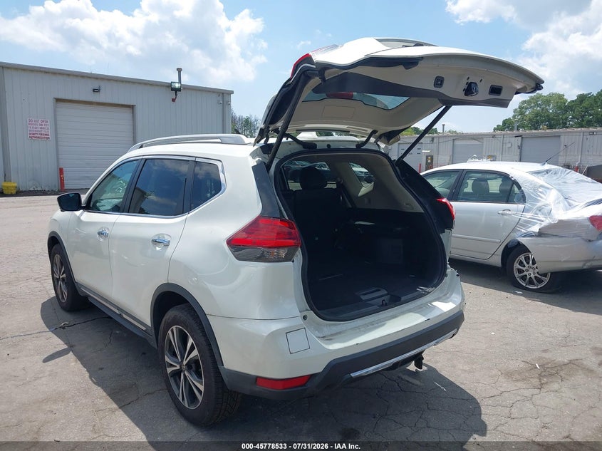 Vin: 5n1at2mv6hc846944, lot: 46277313, nissan rogue sl 20173