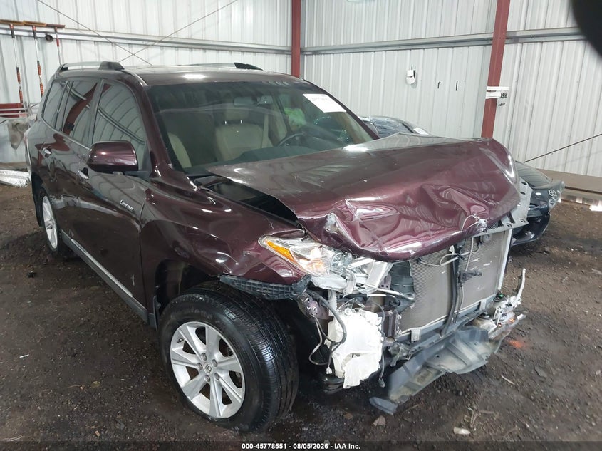 Vin: 5tddk3eh9ds248732, lot: 46277331, toyota highlander limited v6 2013 img_1