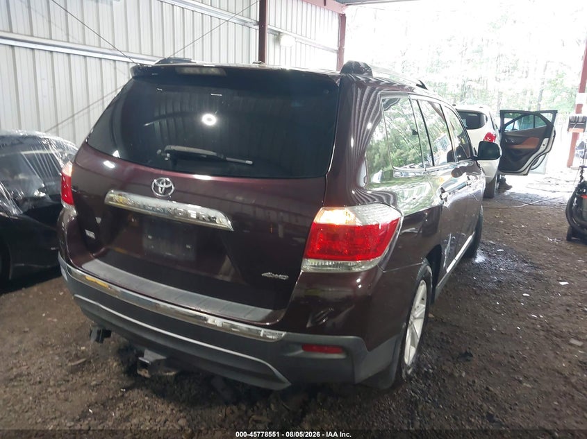 Vin: 5tddk3eh9ds248732, lot: 46277331, toyota highlander limited v6 20134
