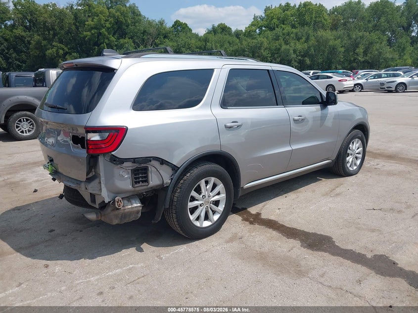 Vin: 1c4rdjag9ec370768, lot: 46277355, dodge durango sxt 20144
