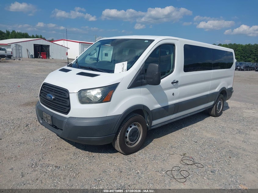 Vin: 1fbzx2ym2gkb25817, lot: 46277374, ford transit-350 xl 20162