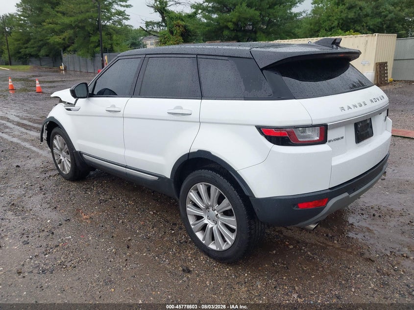 Vin: salvr2rx4kh348002, lot: 46277383, land rover range rover evoque hse 20193