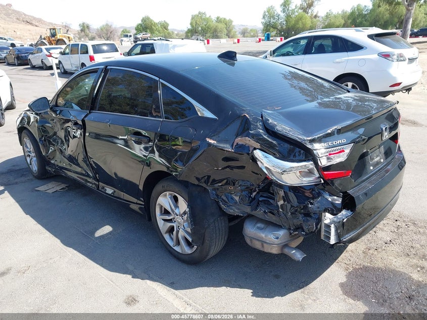 Vin: 1hgcv1f1xka170630, lot: 46277390, honda accord lx 20193