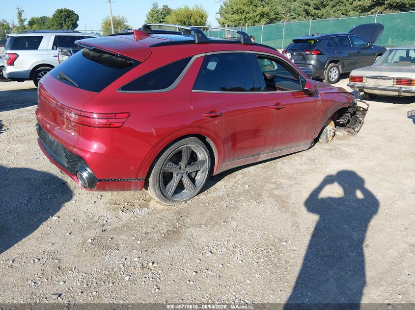 Vin: kmumadtb8pu123483, lot: 46277396, genesis gv70 2.5t awd 20234