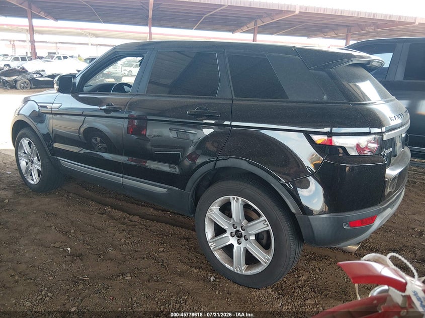 Vin: salvp2bg6dh821885, lot: 46277398, land rover range rover evoque pure 20133