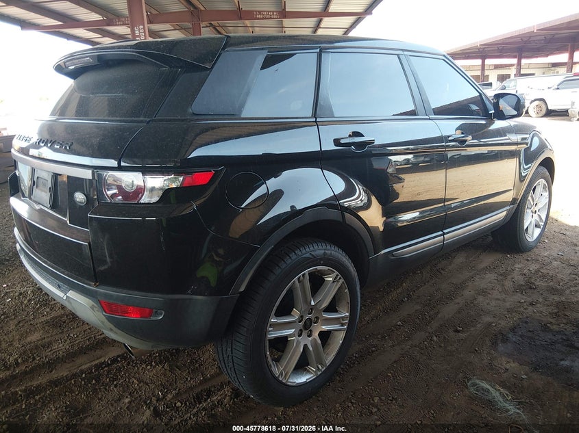 Vin: salvp2bg6dh821885, lot: 46277398, land rover range rover evoque pure 20134