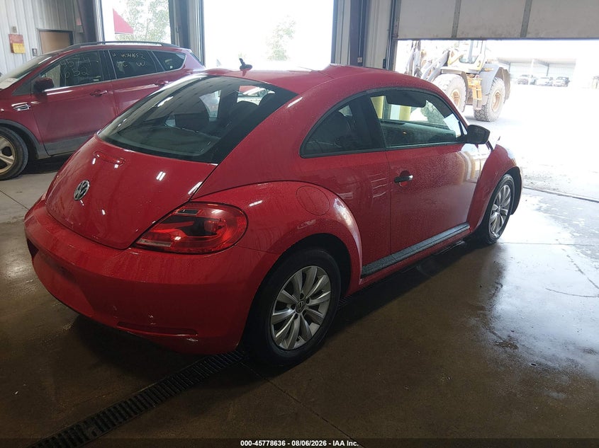 Vin: 3vwfp7at2em625573, lot: 46277416, volkswagen beetle 2.5l entry 20144