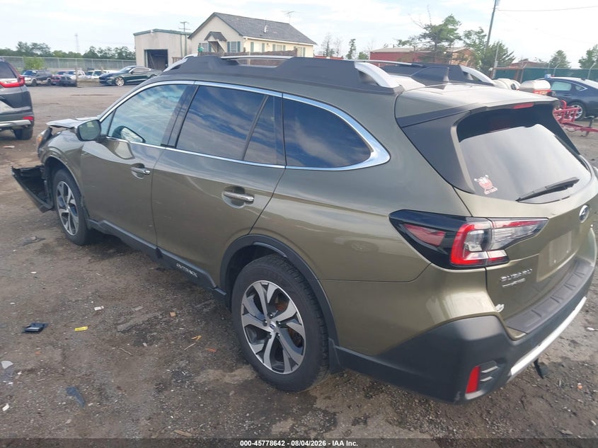 Vin: 4s4btapc9l3185542, lot: 46277422, subaru outback touring 20203
