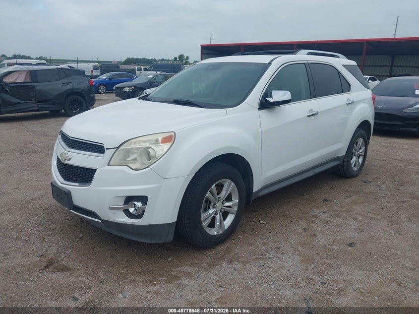 2013 Chevrolet Equinox, Обычный износ, IAAI, VIN 1GNALFEK1DZ119192 — фото 2