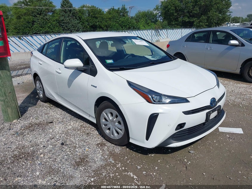 Vin: jtdkamfu0m3144708, lot: 46277435, toyota prius le 2021 img_1
