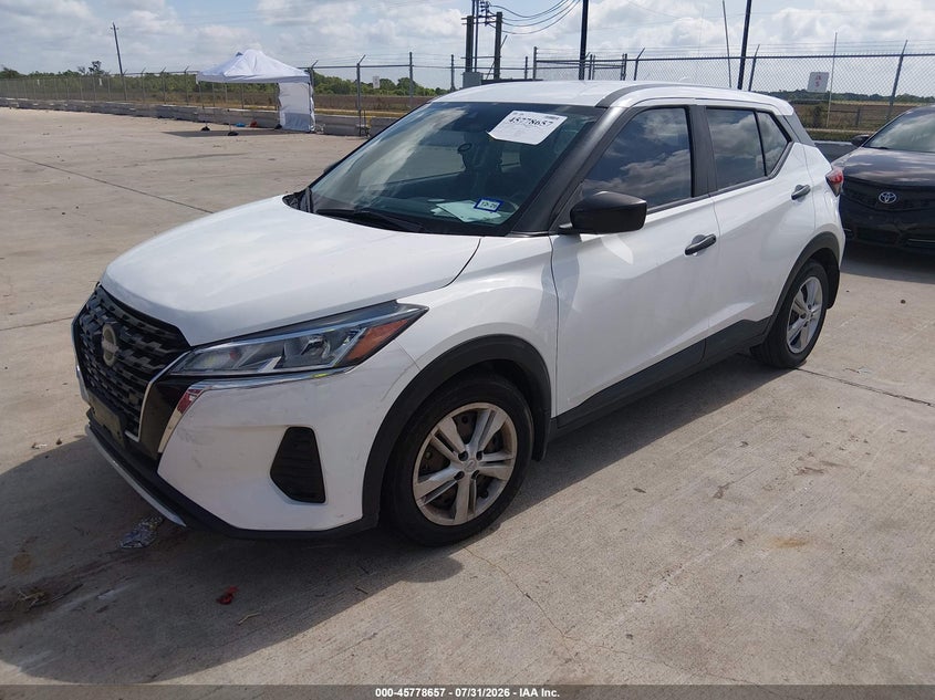 Vin: 3n1cp5bv8pl555793, lot: 46277437, nissan kicks s xtronic cvt 20232
