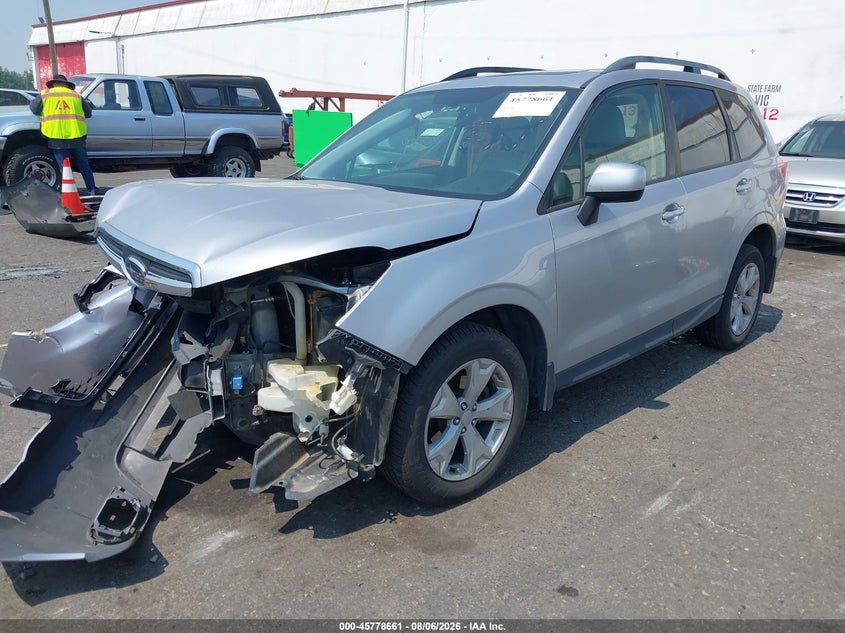 Vin: jf2sjadc8gh533565, lot: 46277441, subaru forester 2.5i premium 20162