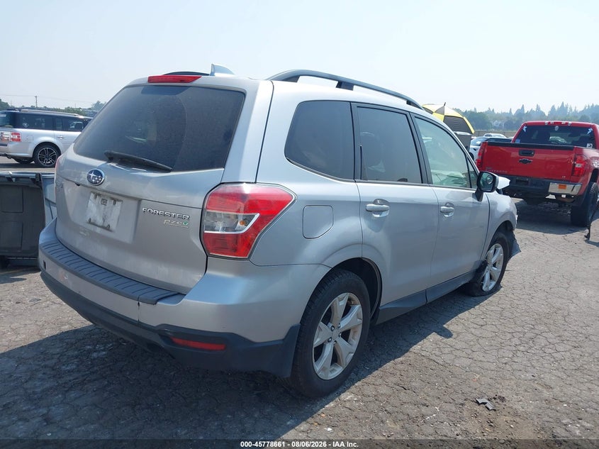 Vin: jf2sjadc8gh533565, lot: 46277441, subaru forester 2.5i premium 20164
