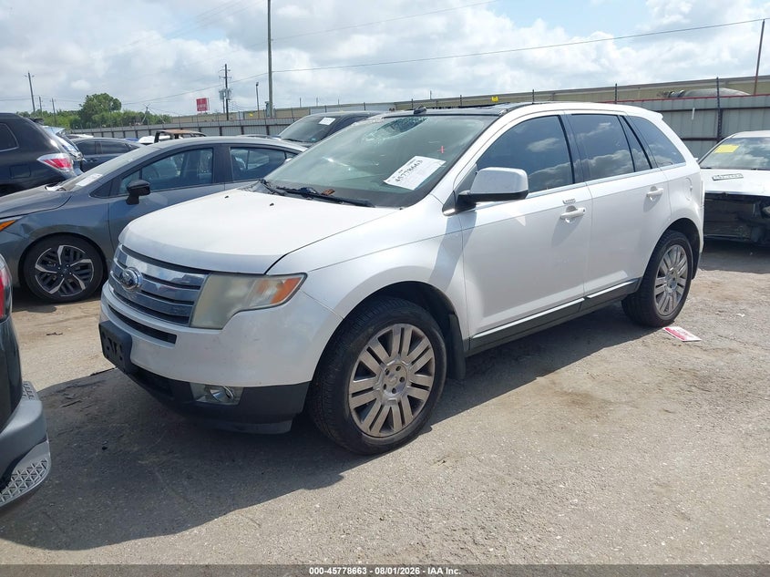 Vin: 2fmdk3kcxaba04475, lot: 46277443, ford edge limited 20102