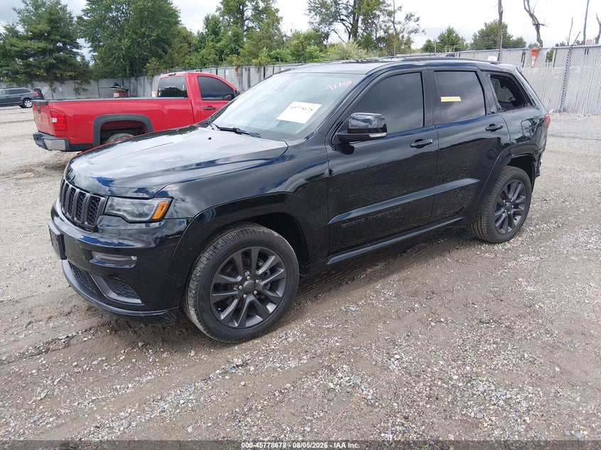 Vin: 1c4rjfcg9kc804623, lot: 46277458, jeep grand cherokee high altitude 4x4 20192