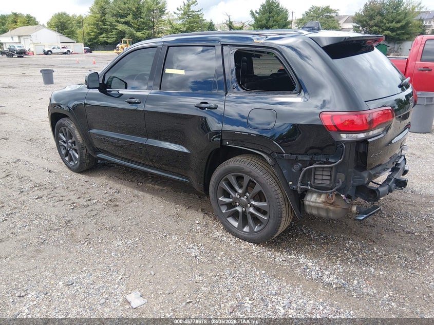 Vin: 1c4rjfcg9kc804623, lot: 46277458, jeep grand cherokee high altitude 4x4 20193