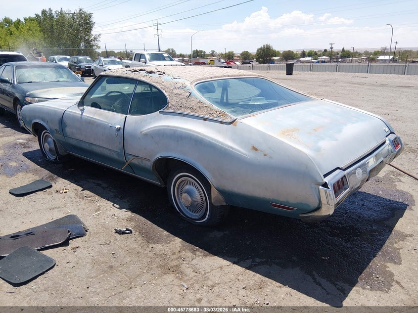 1972 OLDSMOBILE CUTLASS auction photo 3