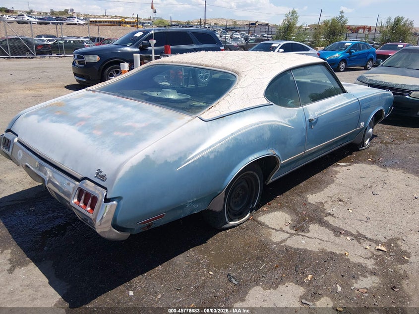 1972 OLDSMOBILE CUTLASS auction photo 4