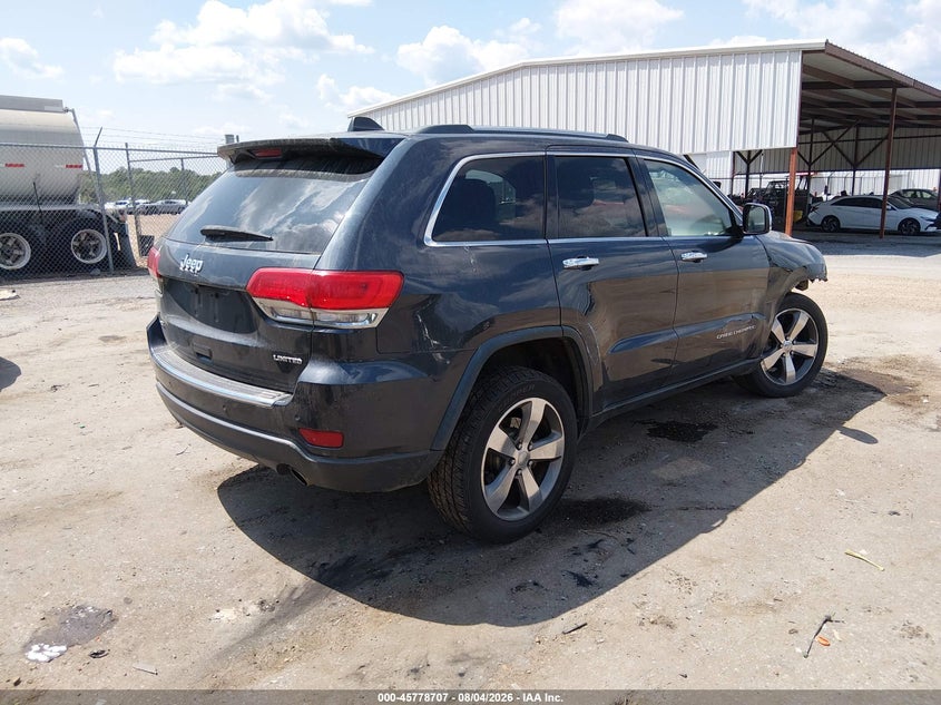 Vin: 1c4rjfbg2ec578284, lot: 46277487, jeep grand cherokee limited 20144