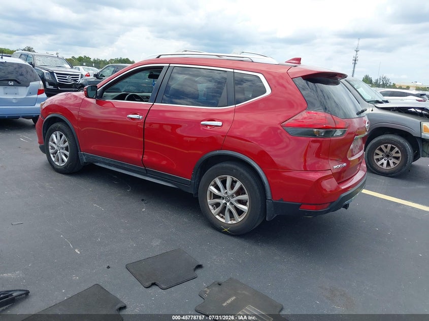Vin: jn8at2mt2hw392973, lot: 46277537, nissan rogue sv 20173