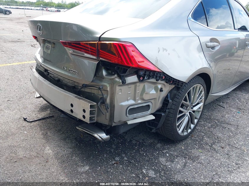 2017 LEXUS IS 200T auction photo 6