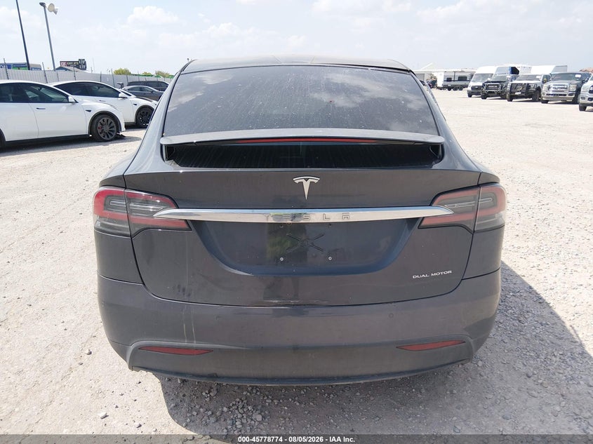 TESLA MODEL X 2020 VIN 5YJXCBE27LF239014